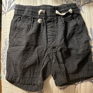 GAP Kids Gray Seersucker Shorts, Size Small